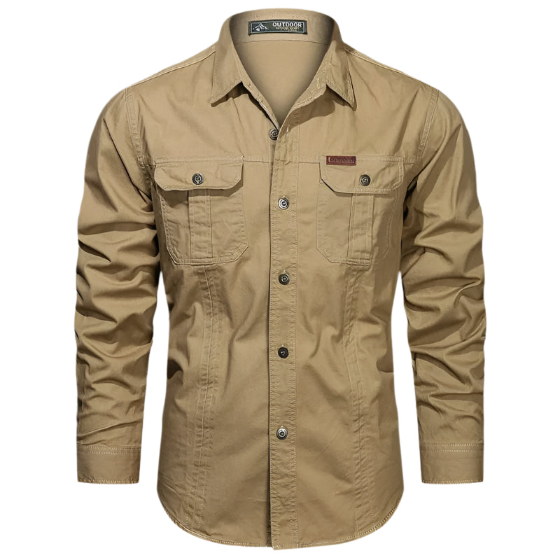 Image of Raphael | Men's Button-Down Casual Shirt