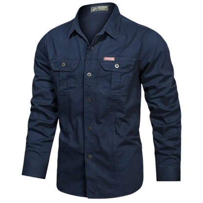 Image of Raphael | Men's Button-Down Casual Shirt