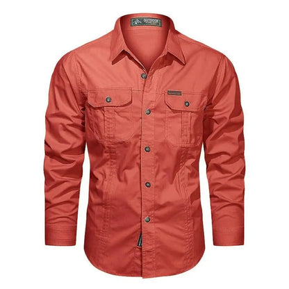 Image of Raphael | Men's Button-Down Casual Shirt