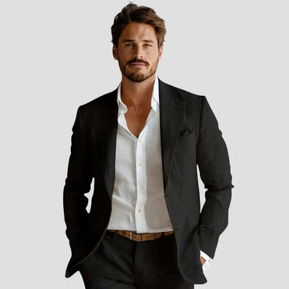 Raphael Men's Classic Wool Blazer - VibreMode
