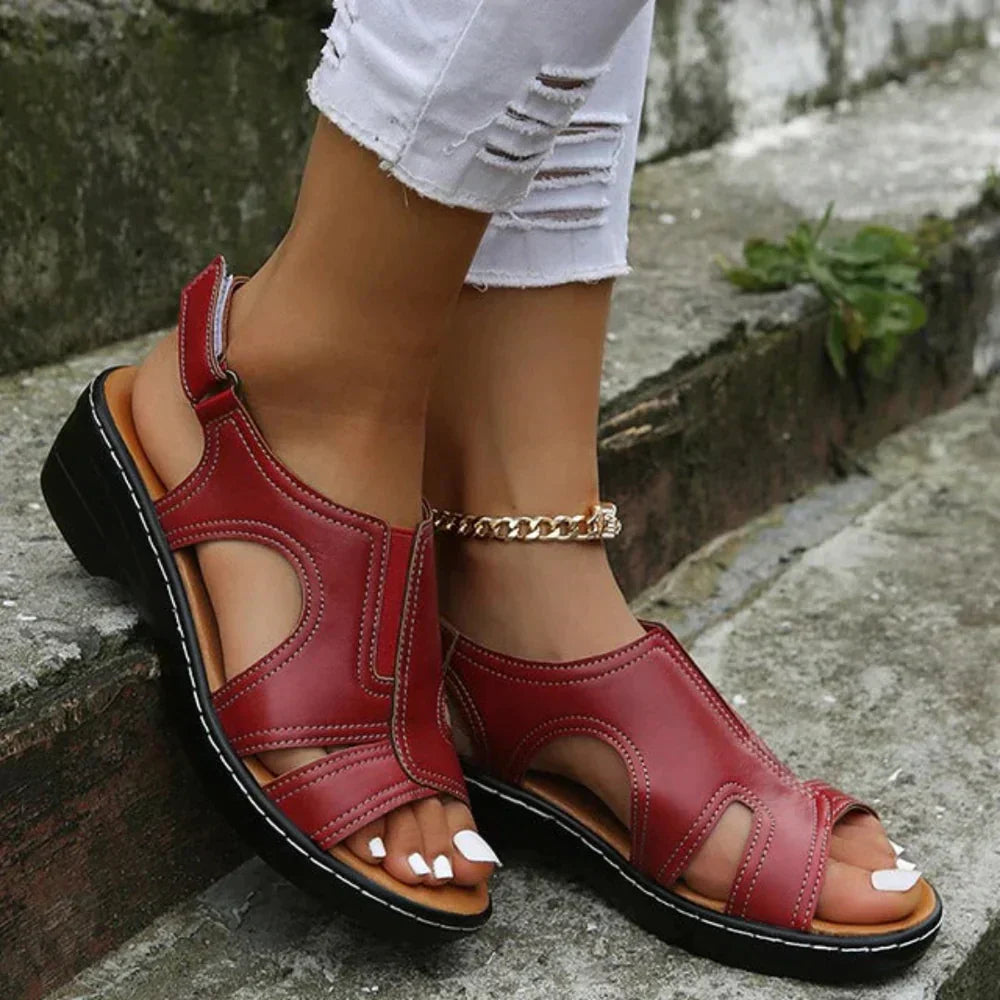 Women's Open Toe Sandals Layered Sole