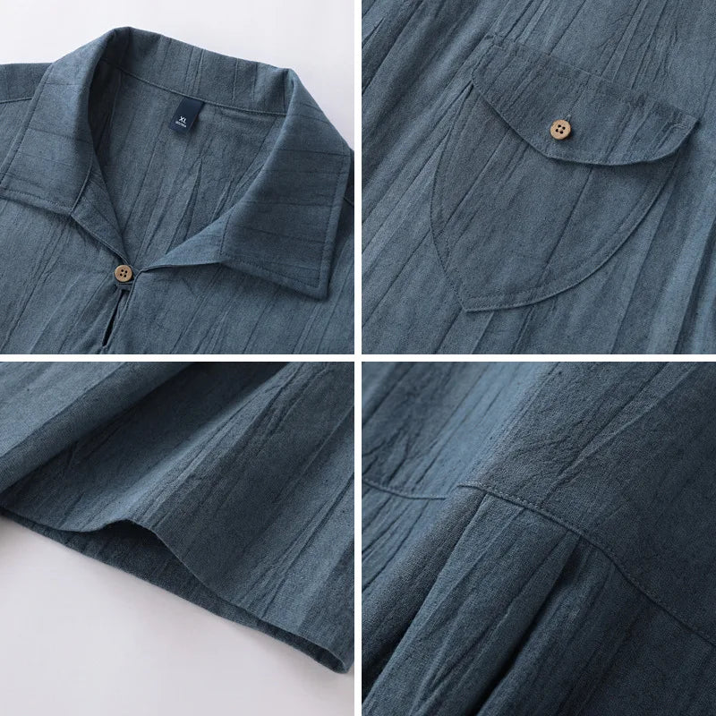Image of Rory | Men's Camp Collar Short Sleeve Shirt