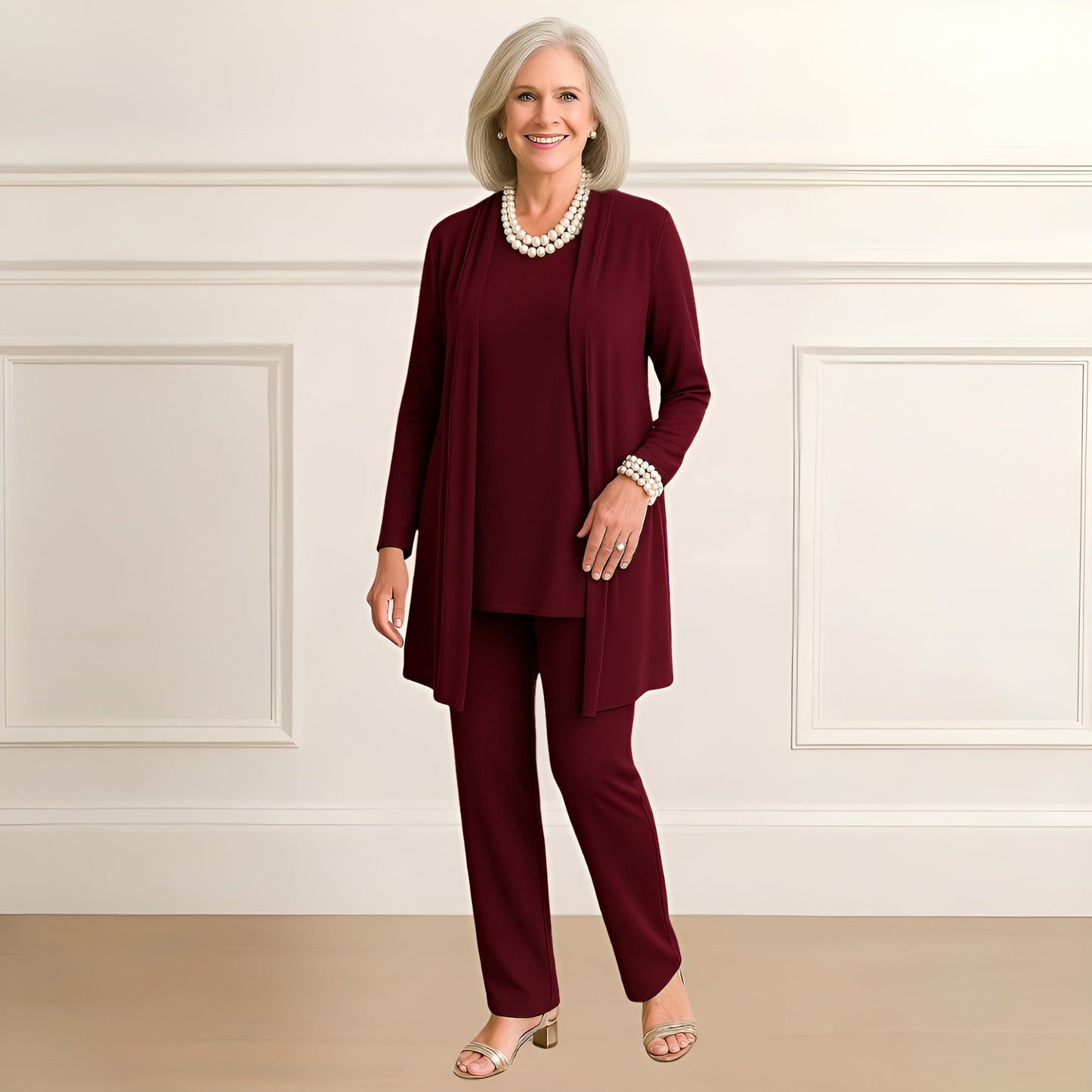 Cozy Cardigan Sweater Pants Set