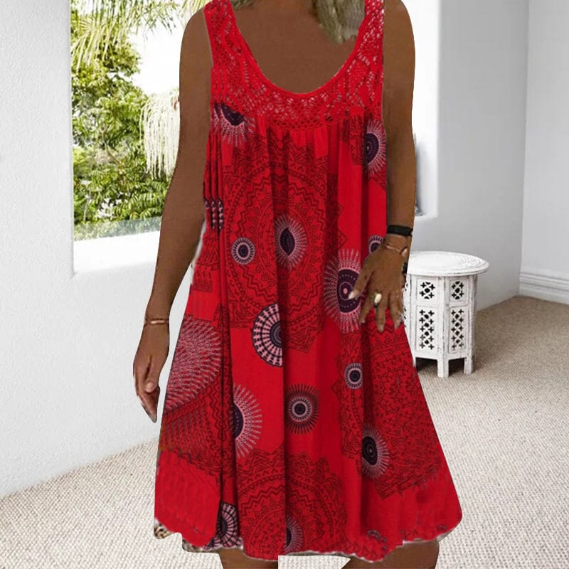 Women's Crochet Lace Dress