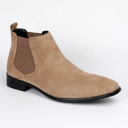 Russ Men's Chelsea Boots Ankle Pull-On - VibreMode