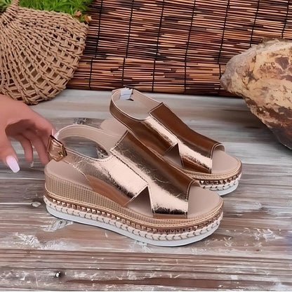 Beachy Flat Summer Sandals