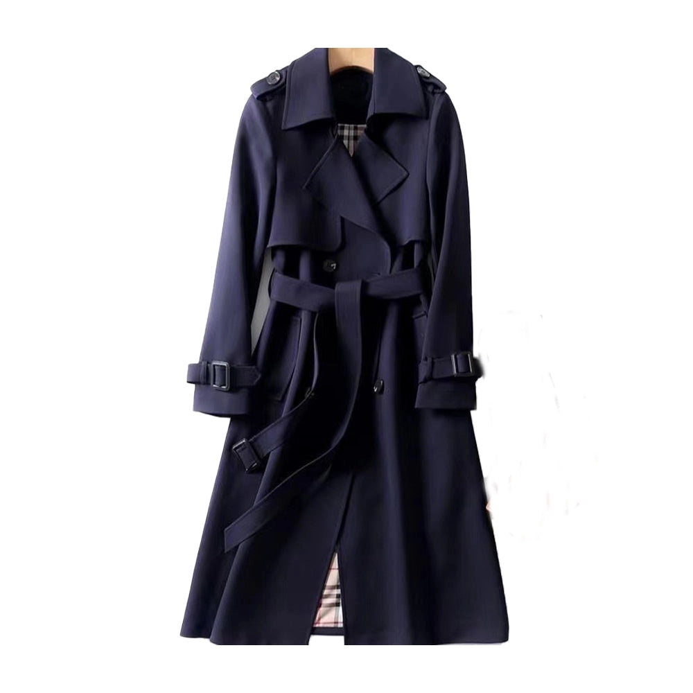 Image of Sarah | Women's Belted Long Trench Coat