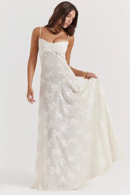 Women's Sleeveless Summer Dress Spaghetti Straps