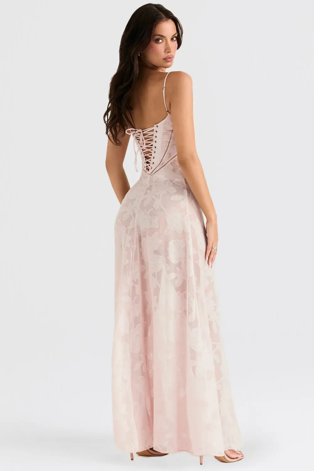 Flowy Sundress with Open Back and Adjustable Shoulder Straps
