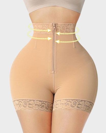 Women's High Waist Bodysuit Shapewear Shorts