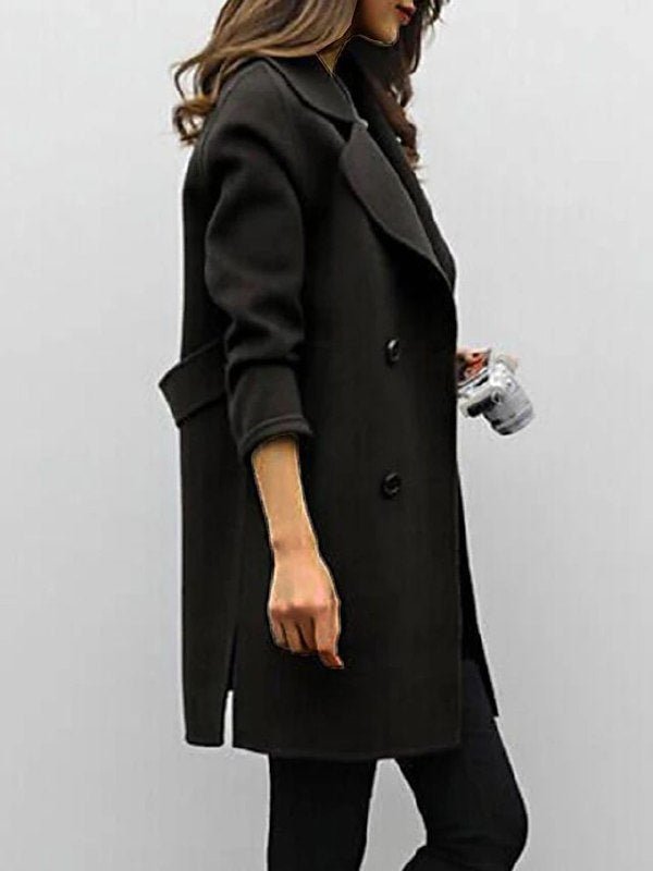 Image of Shannon | Women's Double-Breasted Overcoat