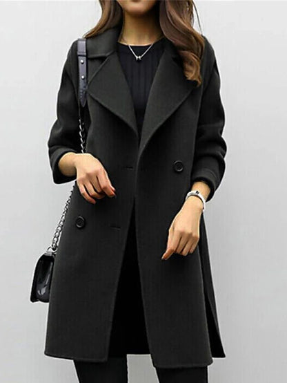 Image of Shannon | Women's Double-Breasted Overcoat