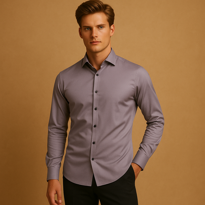 Men's Slim Fit Stretch Shirt