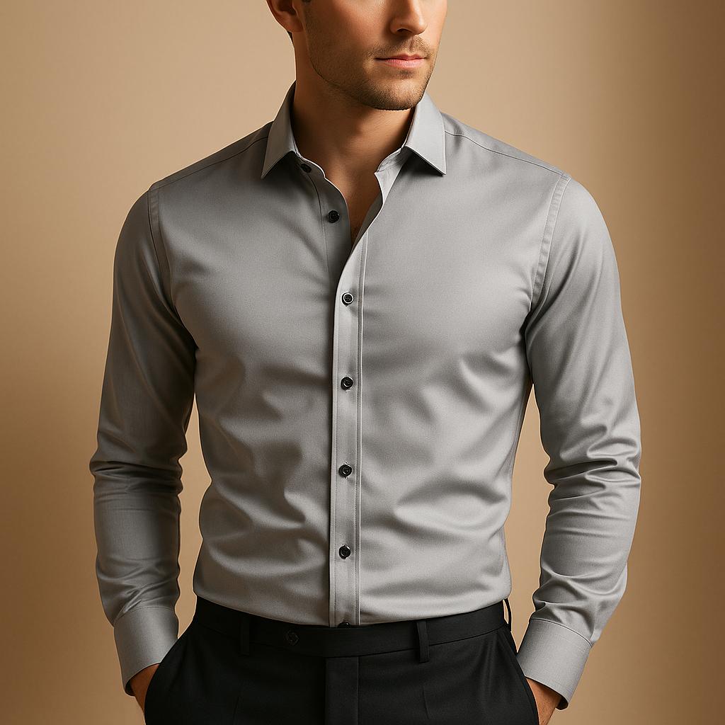 Men's Slim Fit Stretch Shirt