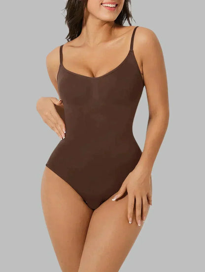 Women's Adjustable Strap Bodysuit Shapewear