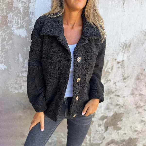 Womens Lapel Collar Jacket