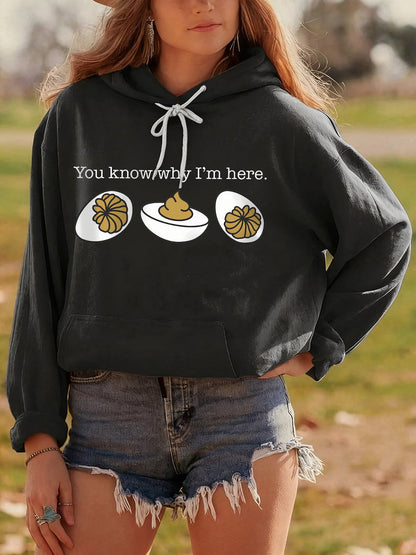 Women's Graphic Hoodie Long Sleeve