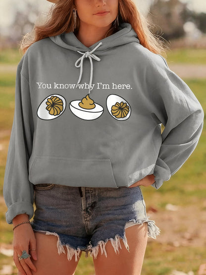 Women's Graphic Hoodie Long Sleeve