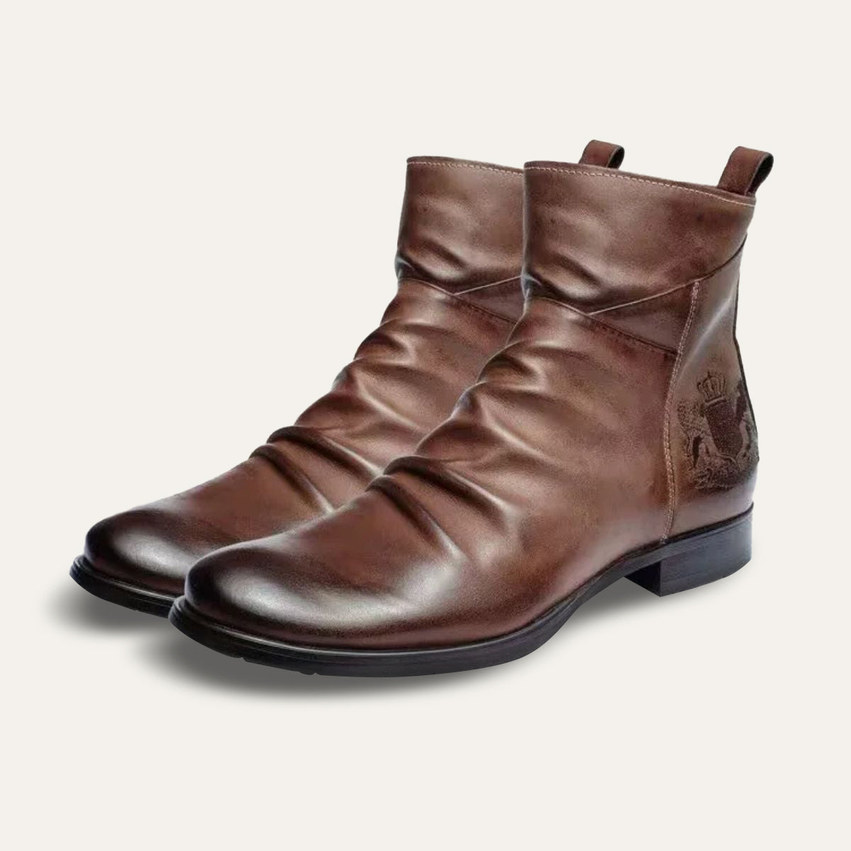 Men's Leather Chelsea Boots Handmade Black