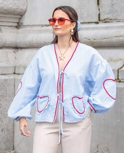 Image of Susan | Women's Tie-Front Blouse