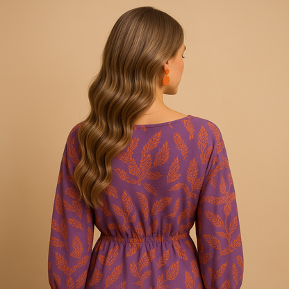 Women’s sustainable A-line dress with a flattering fit and minimalist design, perfect for casual, office, and formal occasions in any season.