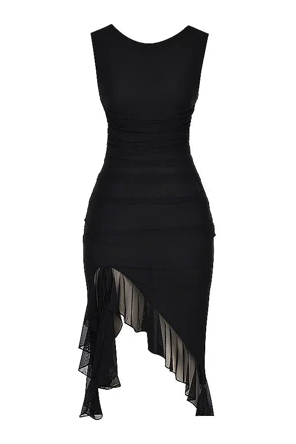 Image of Tabitha | Women's Sleeveless Bodycon Midi Dress