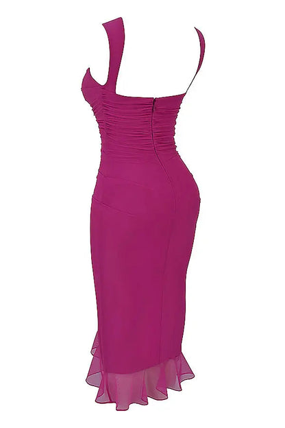 Image of Tabitha | Women's Sleeveless Bodycon Midi Dress