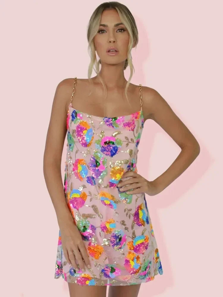 Image of Tatum | Women's Sleeveless Mini Dress