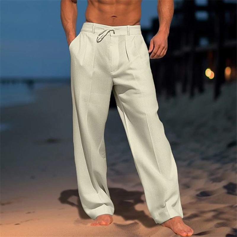 Image of Terry | Men's Wide Leg Chino Trousers