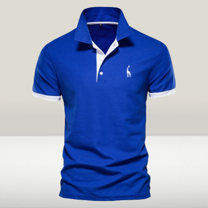 Image of Troy | Men's Slim Fit Short Sleeve Polo Shirt