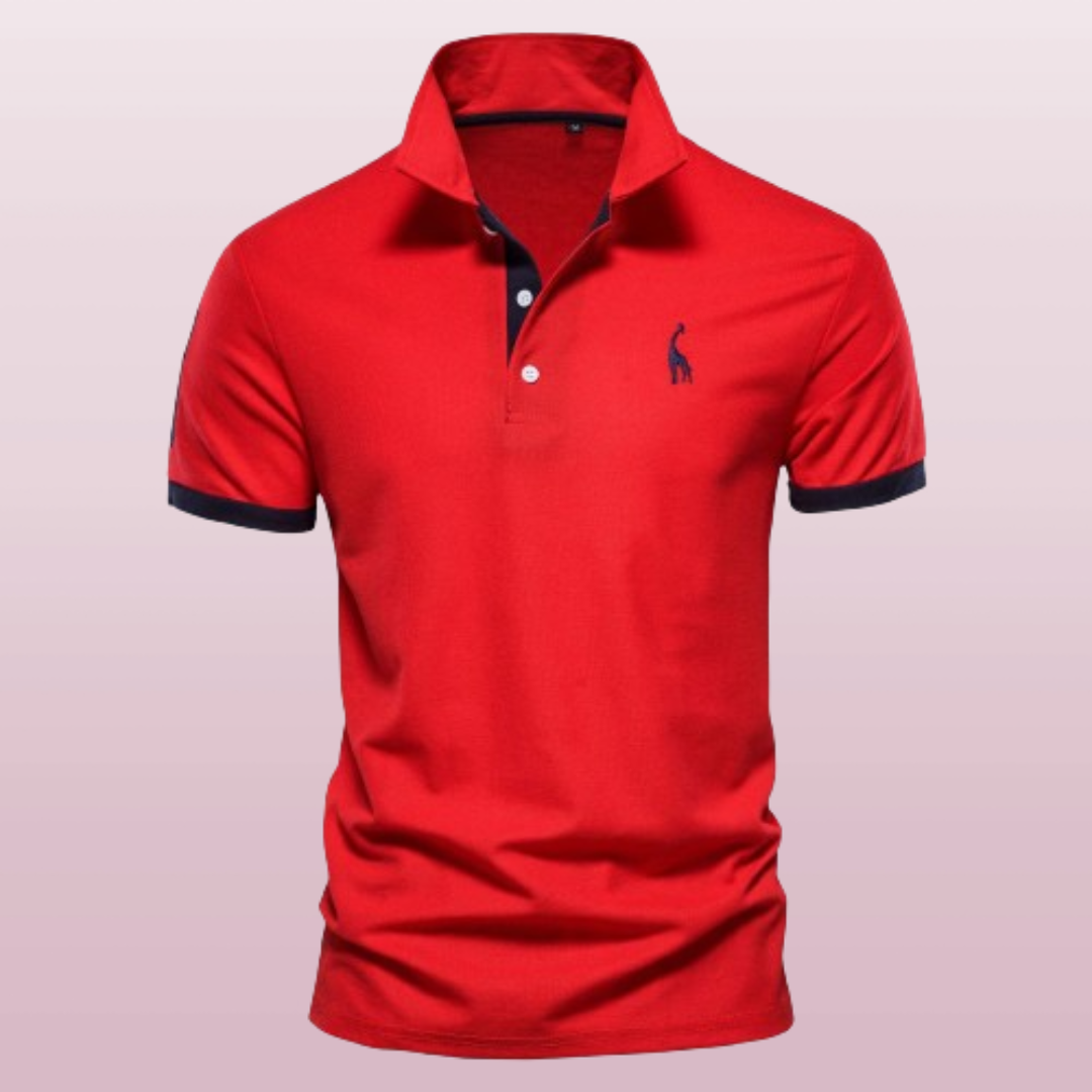 Image of Troy | Men's Slim Fit Short Sleeve Polo Shirt