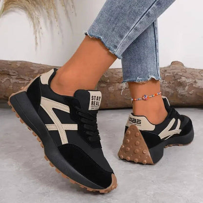 Image of Valerie | Women's Platform Lace-Up Sneakers