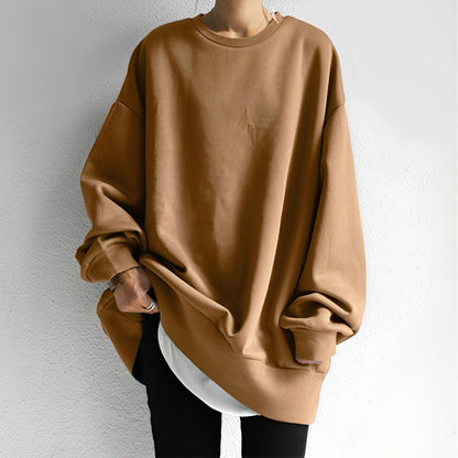 Vanessa Women's Oversized Crew Neck Sweater - VibreMode