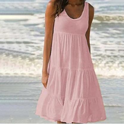 Women's Bodycon Dress Open Back Solid