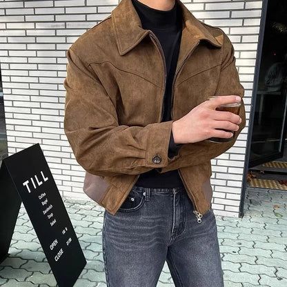 Women's Suede Bomber Jacket Smooth Finish