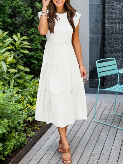 Women's Flowy Layered Dress