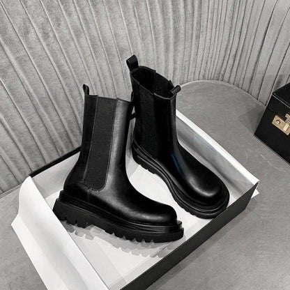 Timeless Leather Ankle Boots