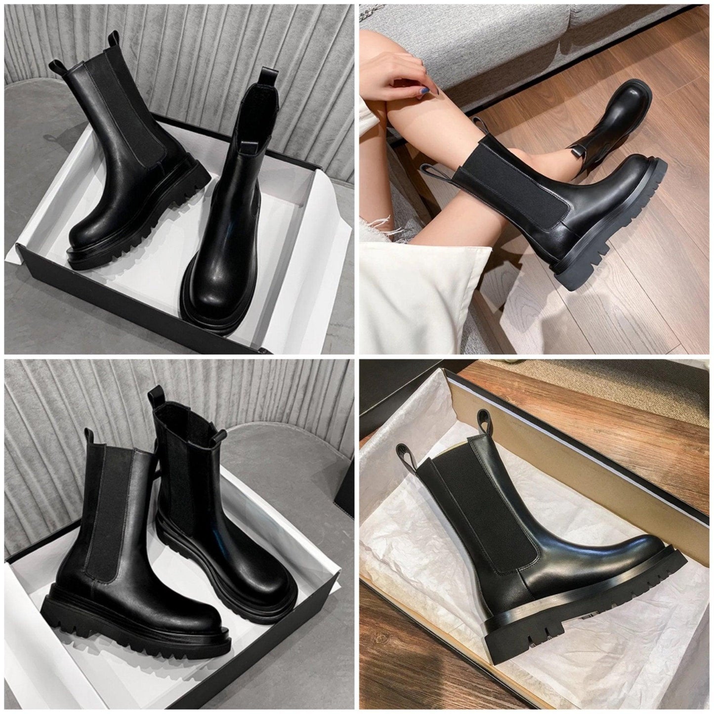 Women's Ankle Boots Pull-On Style