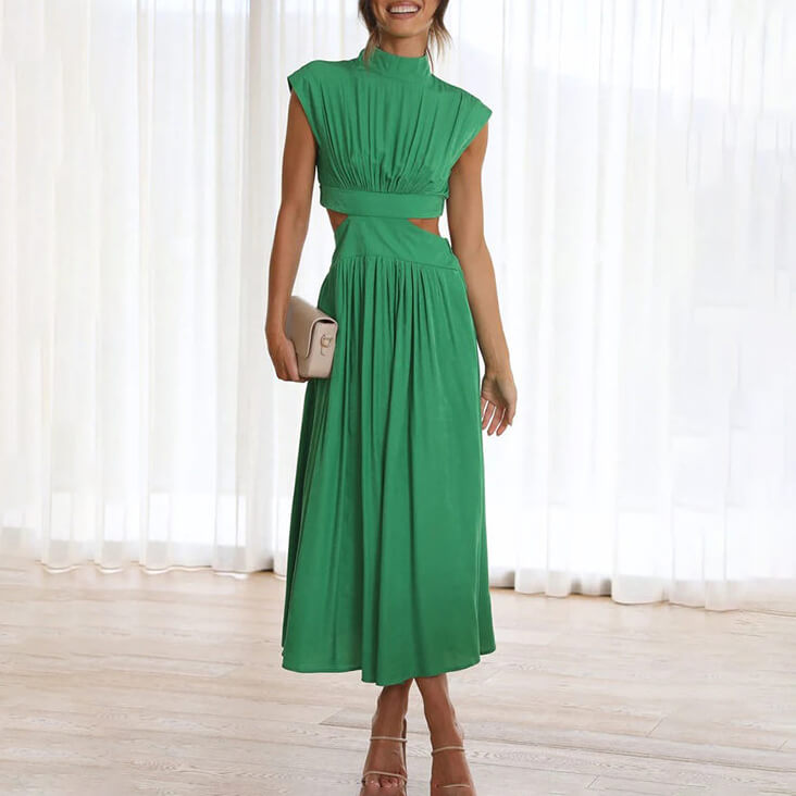 Women's Summer Sleeveless Dress - VibreMode