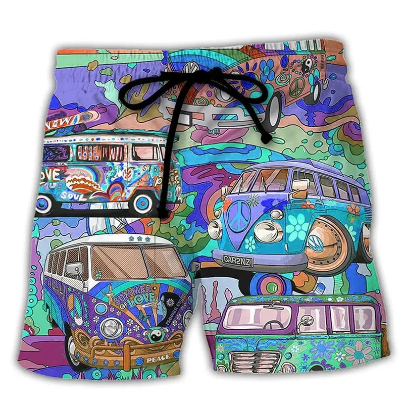 Image of Vince | Men's Printed Swim Trunks