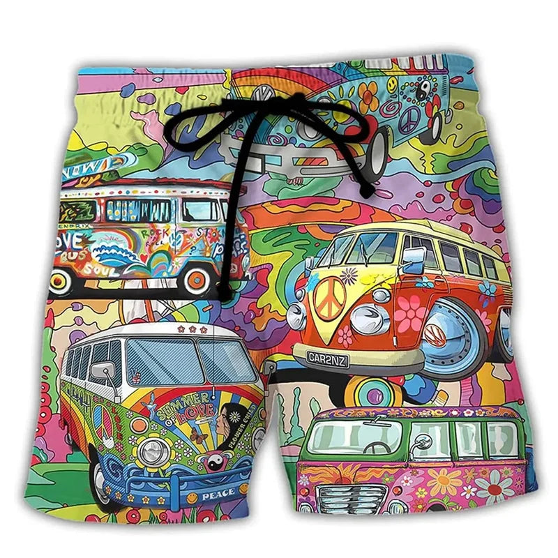Image of Vince | Men's Printed Swim Trunks
