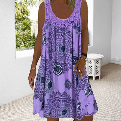 Women's Crochet Lace Dress