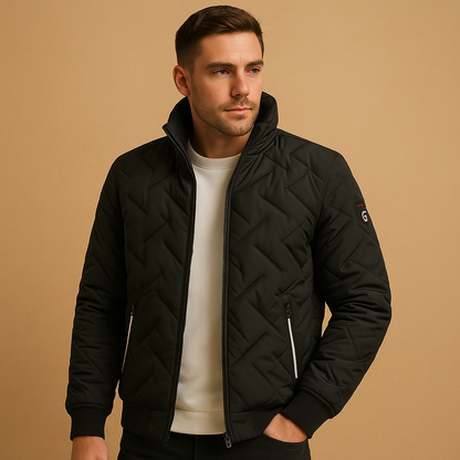 Men's Puffer Jacket Everyday Wear - VibreMode