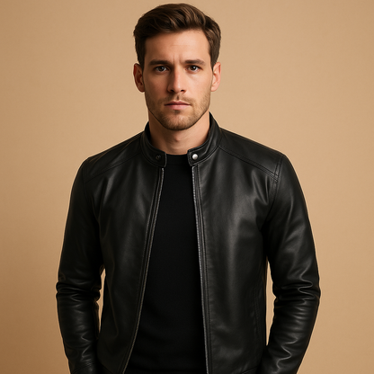 Men's Waterproof Biker Jacket - VibreMode