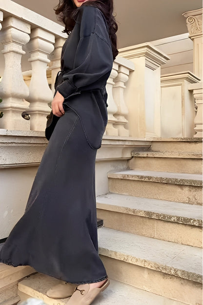 Women's Two-Piece Maxi Skirt Set
