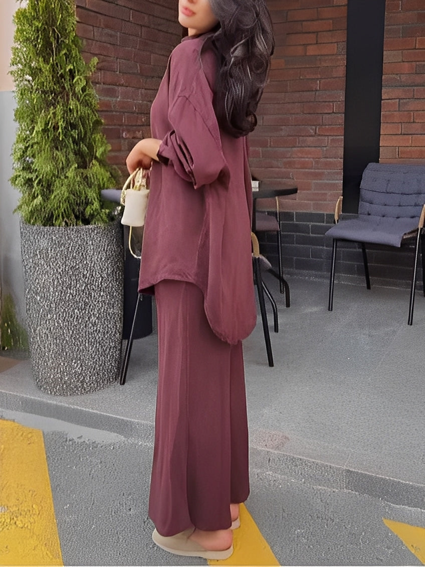 Women's Two-Piece Maxi Skirt Set