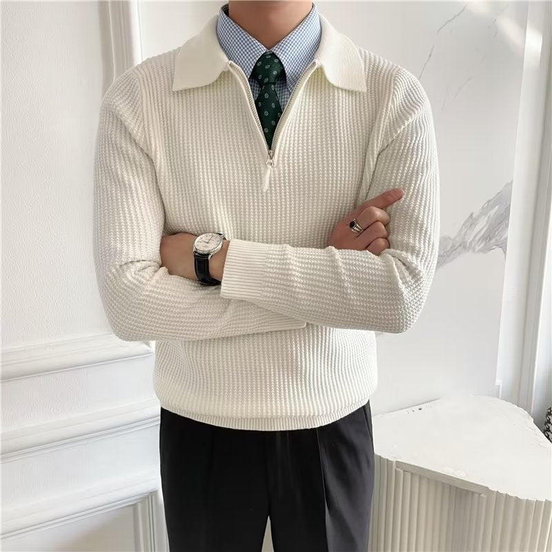 Image of Wes | Men's Zip Sweater
