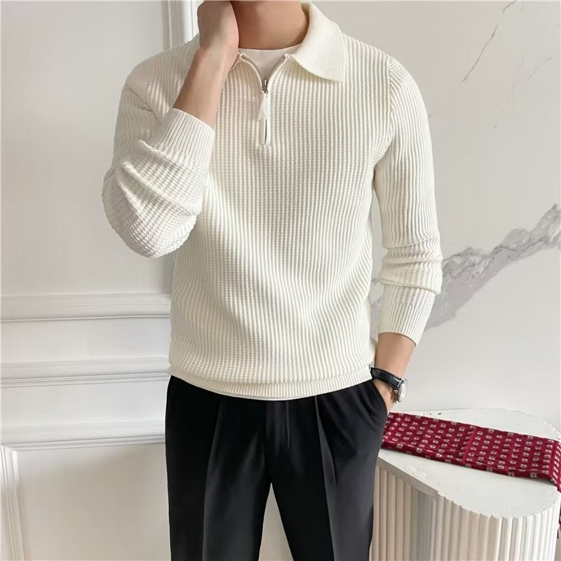 Image of Wes | Men's Zip Sweater