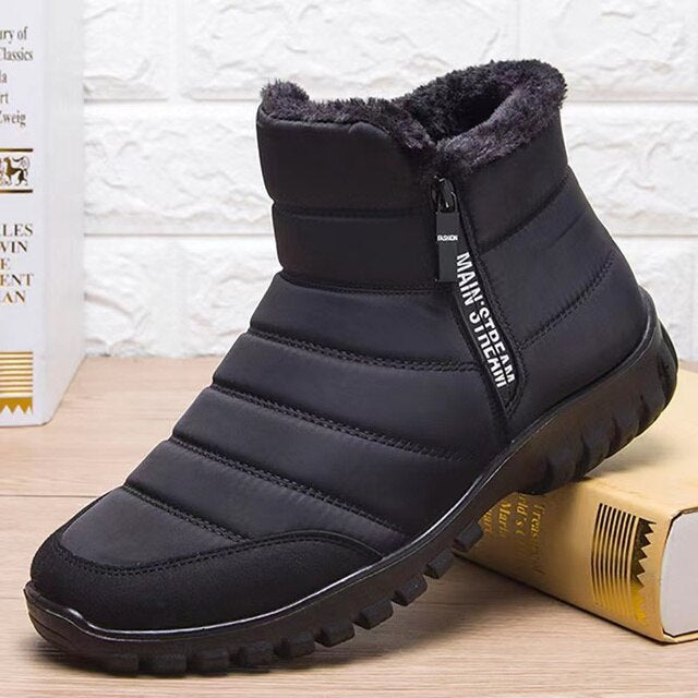Mens Insulated Ankle Boots - VibreMode