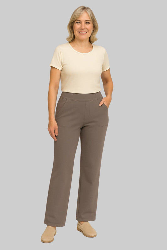 Comfortable Fit Straight Leg Athletic Pants - VibreMode